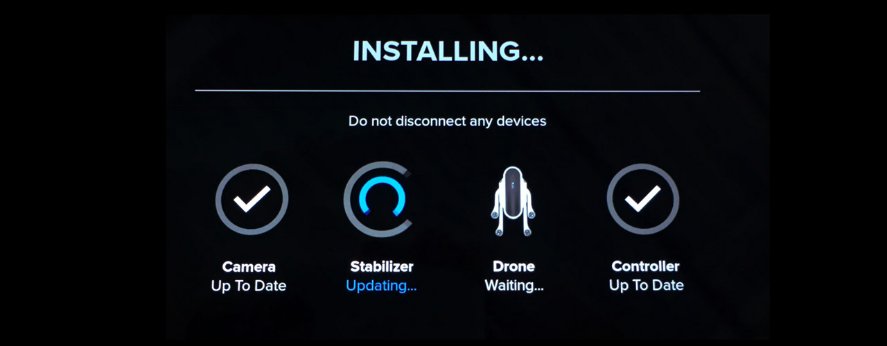 installing