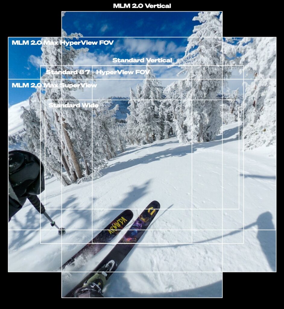 HERO12 Max Lens Mod 2.0 Comparison